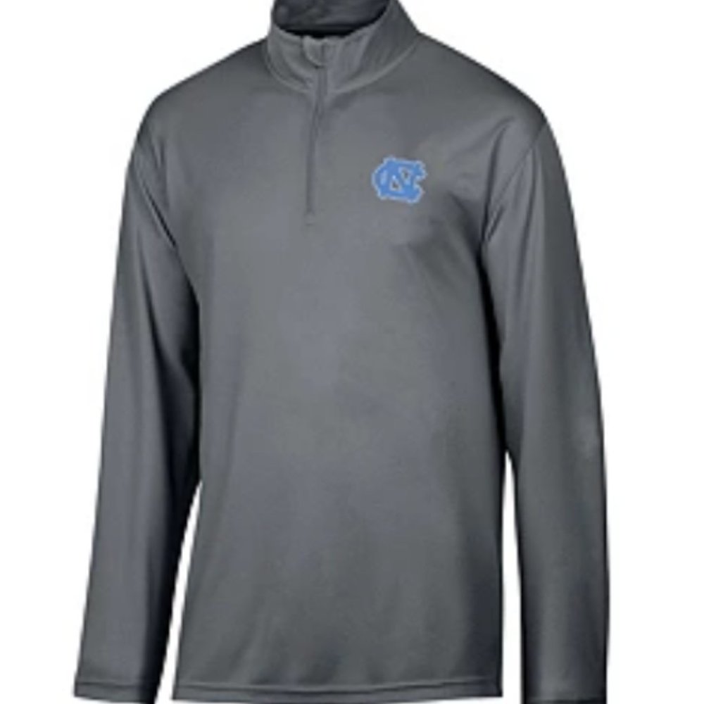 Champion Men's North Carolina Activewear 1/4-Zip Long Sleeve Pullover Jacket M
